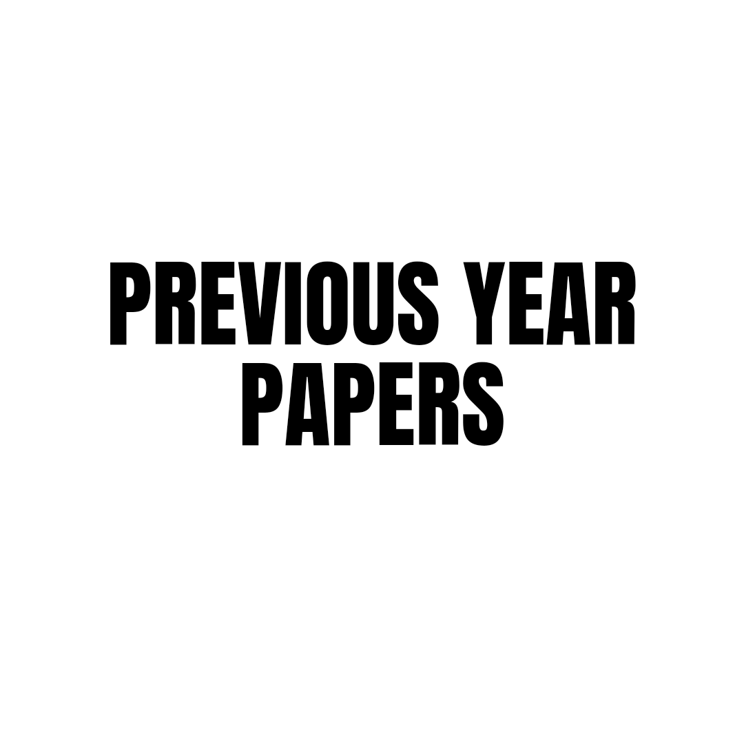 Previous Year Papers