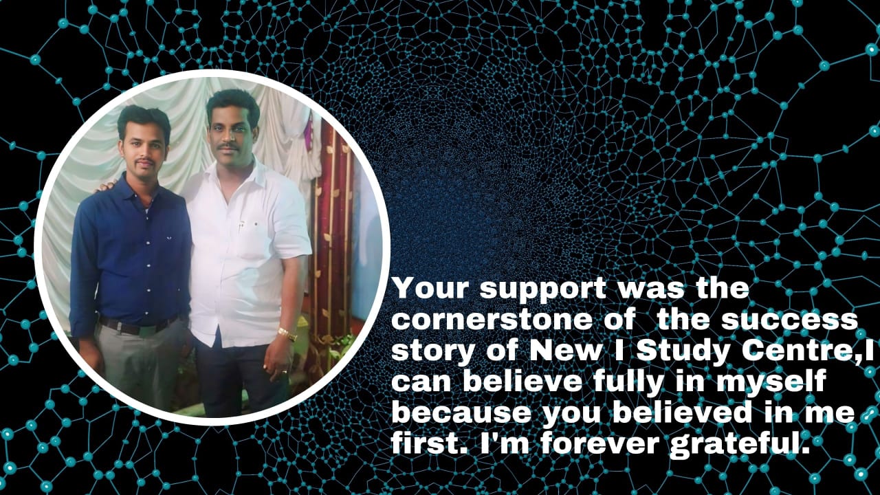 The success Story of I Study Coaching Centre is written  with the ink of your support