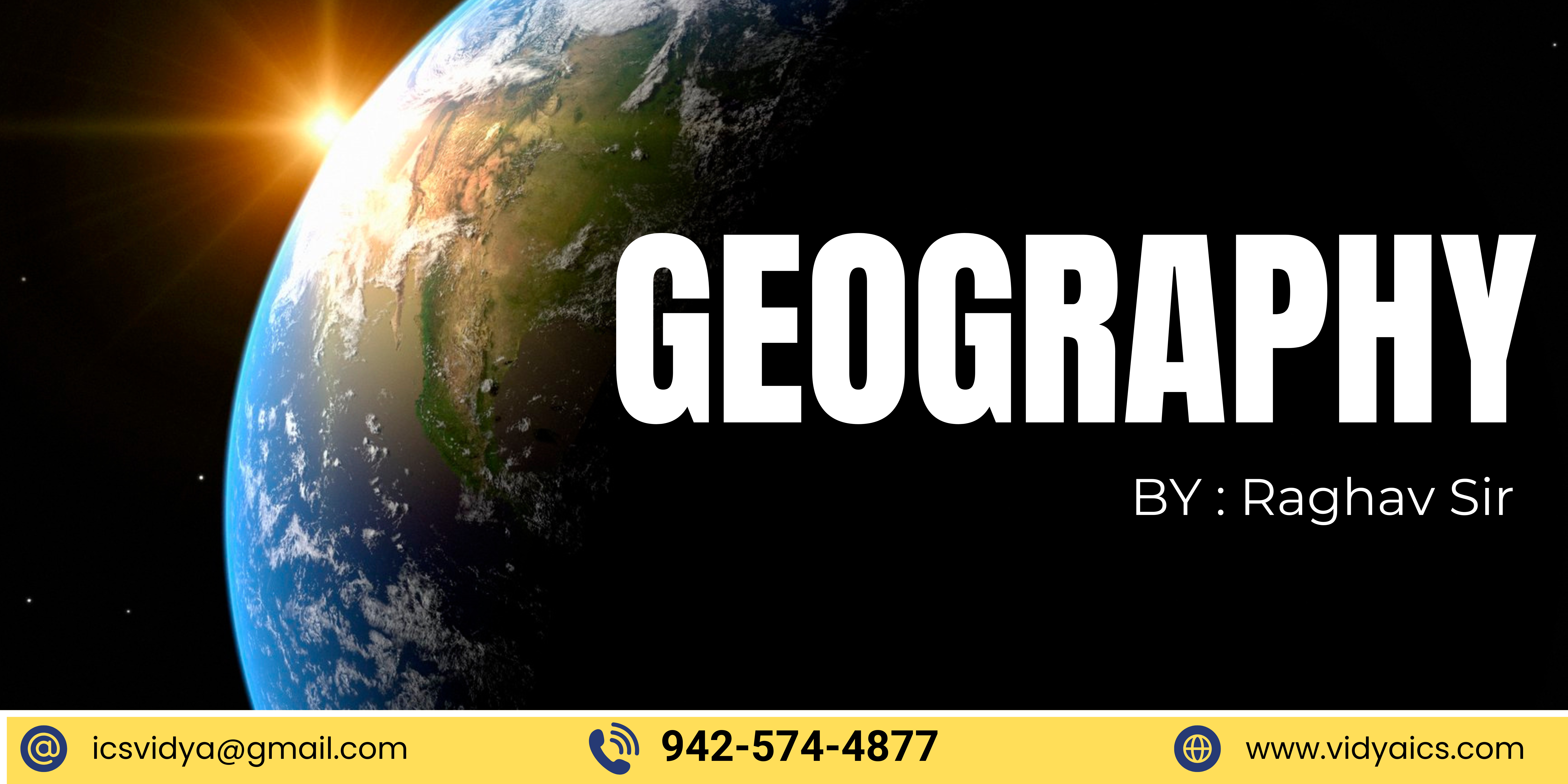 Geography By Raghav Sir