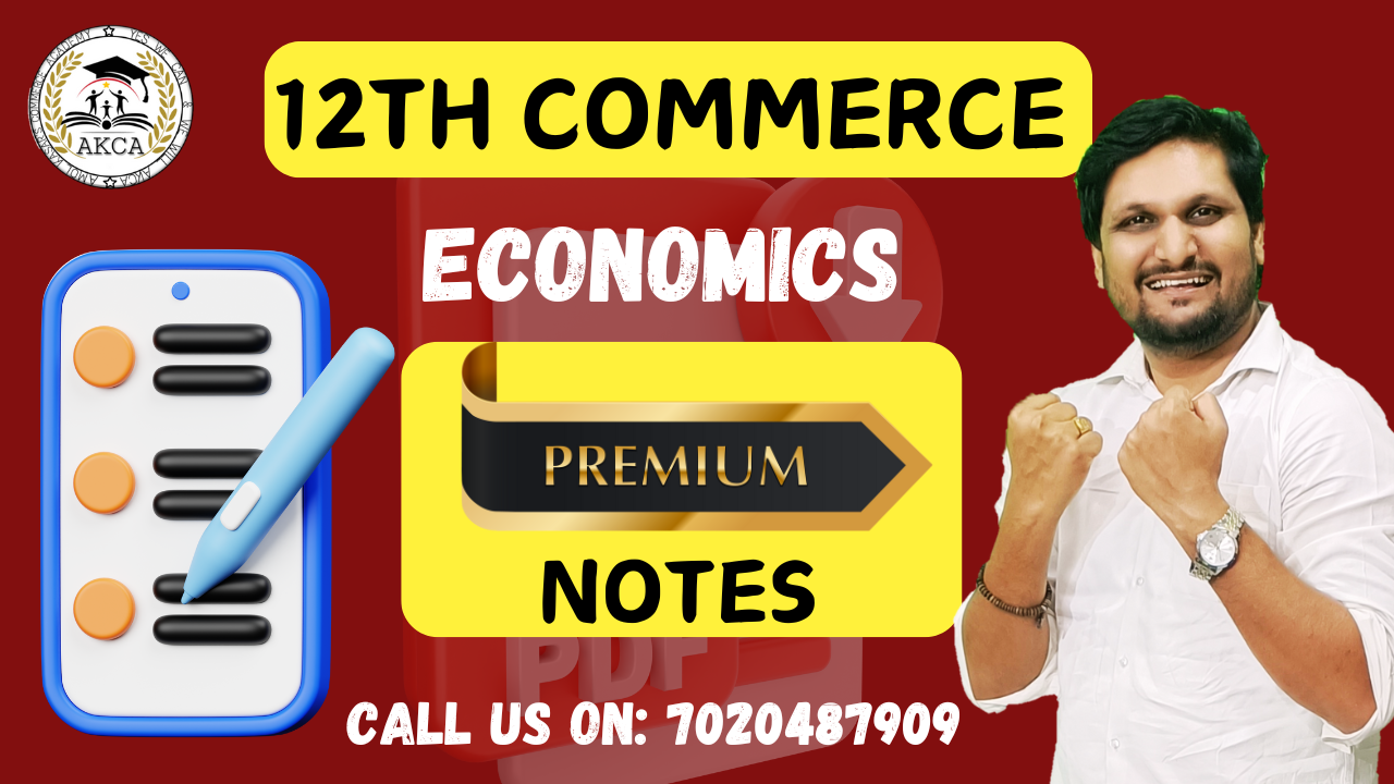 12h ECONOMICS Chapter 10 Notes
