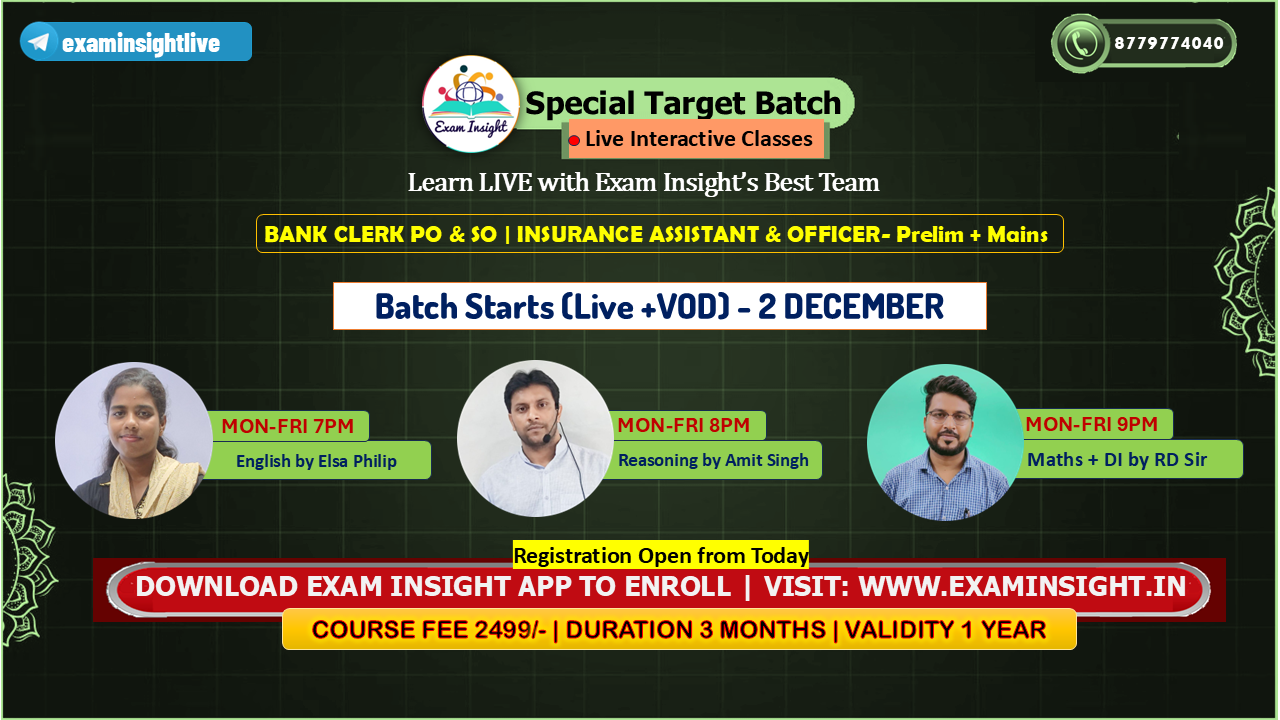 Registration Starts for 2 December | Upcoming Batch