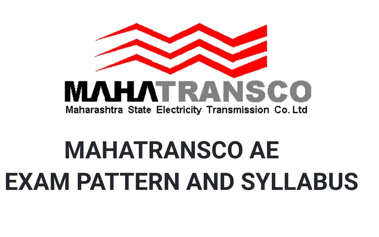 MAHATRANSCO AE Syllabus and Exam Pattern